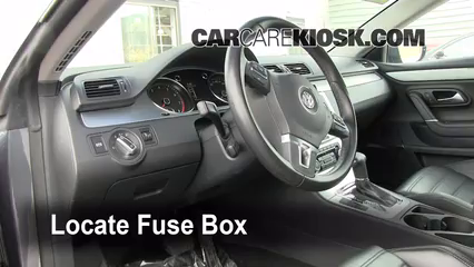 Interior Fuse Box Location: 2009-2014 Volkswagen CC - 2009 ... 2010 volkswagen routan fuse box 